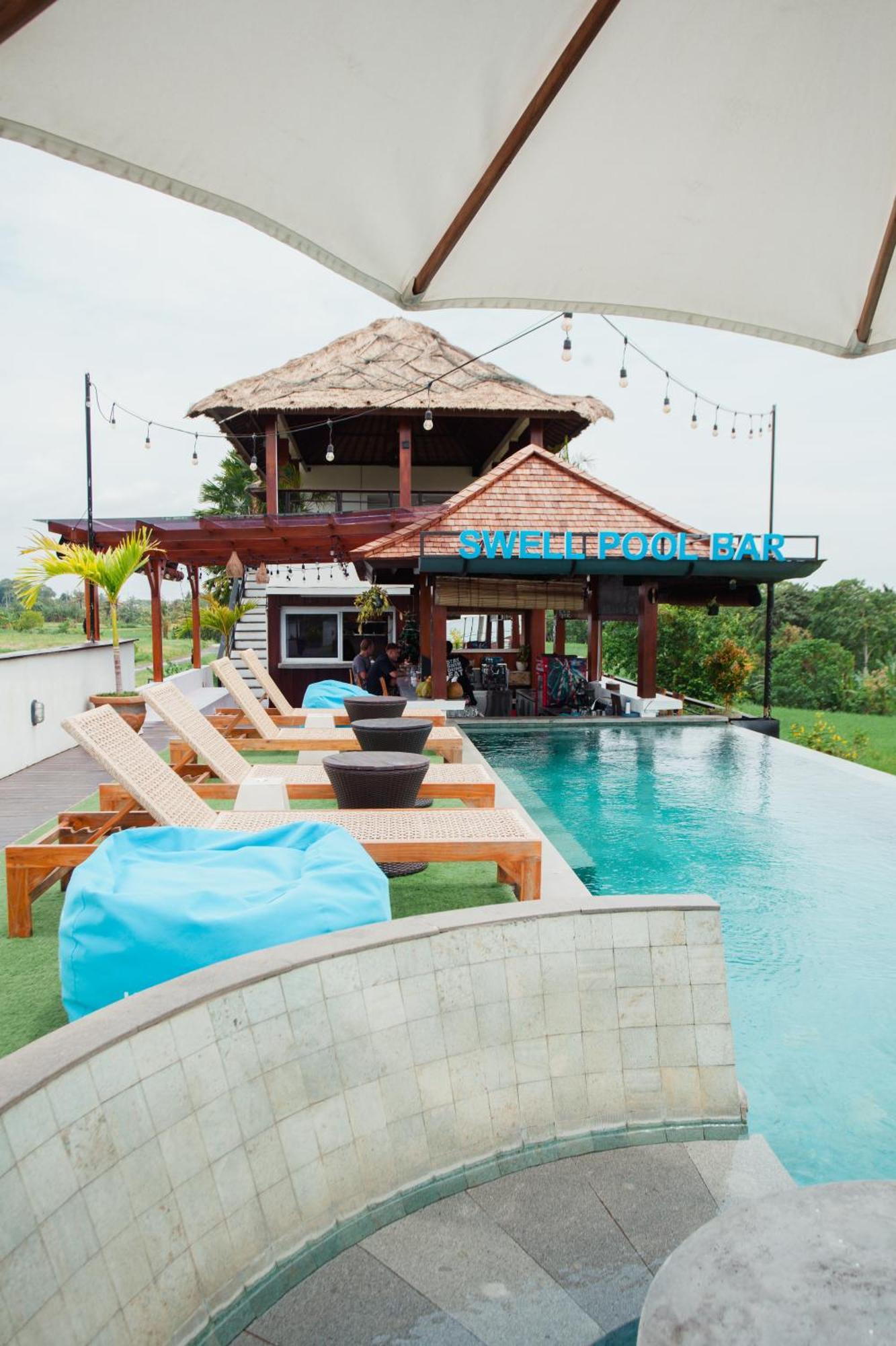 Swell Hotel, Pool Bar & Restaurant Tanah Lot Dış mekan fotoğraf